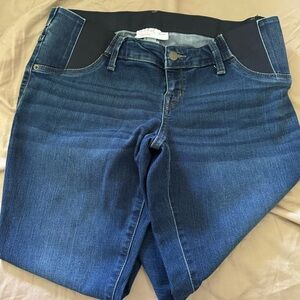 Stretchy skinny maternity jeans. From Target